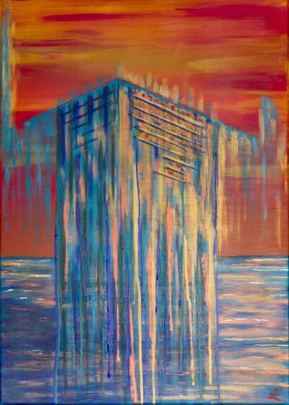 Dripping Away - A Paint Artwork by Diluce